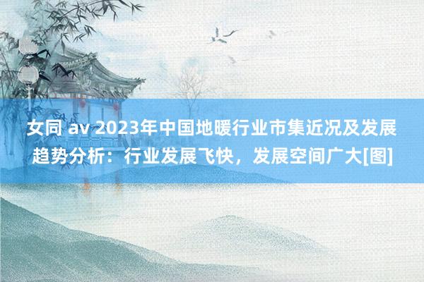 女同 av 2023年中国地暖行业市集近况及发展趋势分析：行业发展飞快，发展空间广大[图]